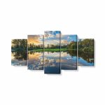 Tablou MultiCanvas 5 piese, Sunset