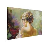 Tablou Canvas Portrait of the Exposed Girl